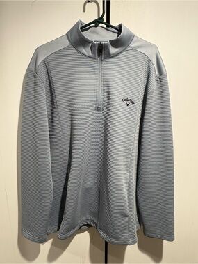 Callaway Gray Performance Opti-Dri Polo